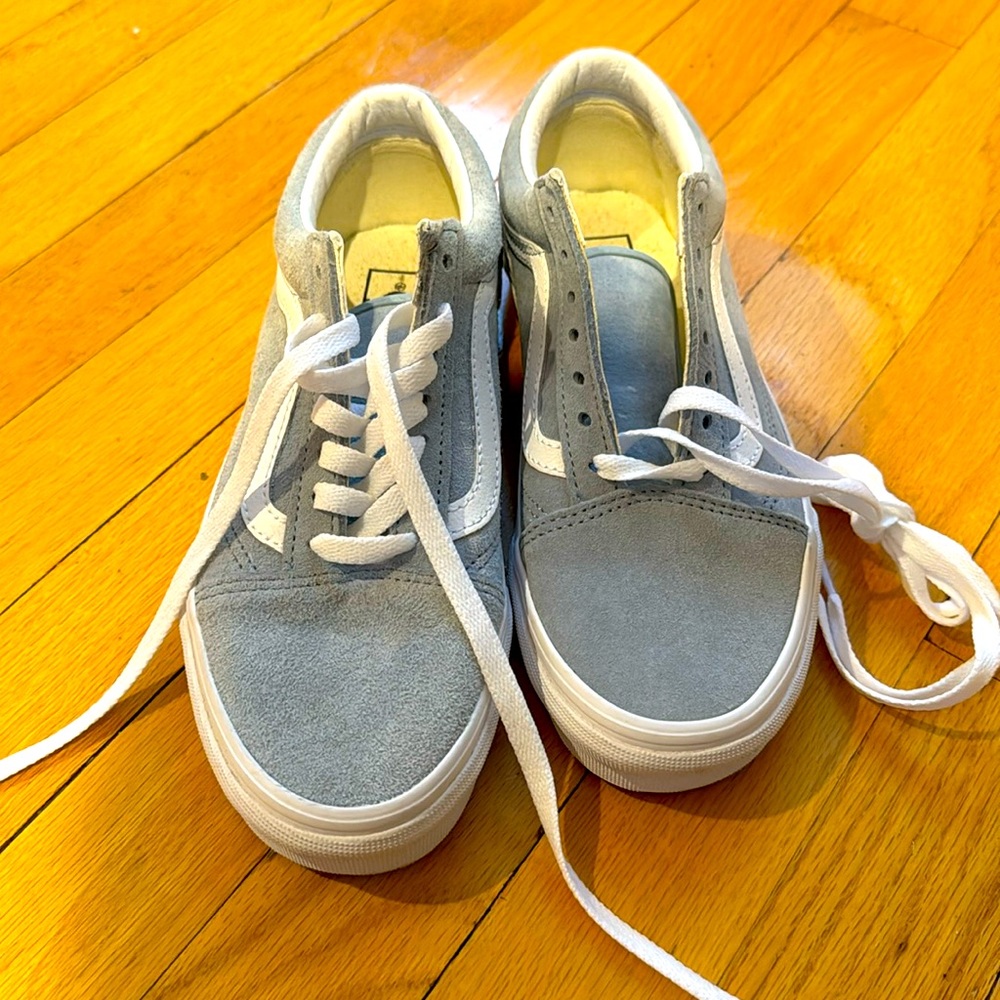 New Vans UA old Skool (pig suede) grey